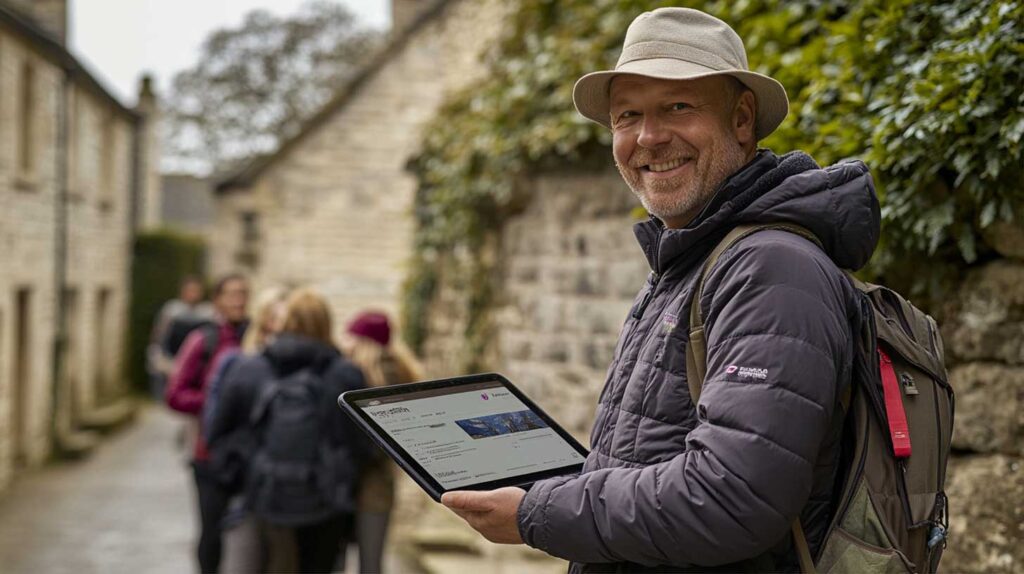 James has been running guided walking tours of Yorkshire